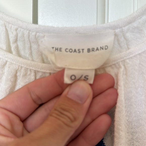 The Coast Brand Santa Barbara Embroidered Dress One Size (O/S) - Picture 3 of 7